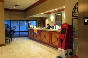 travel hotel lobby