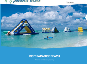 New Brand Image and Website for Paradise Beach Resort