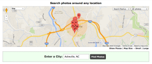 geo-targeting around Asheville
