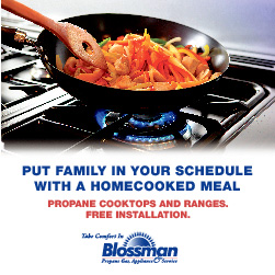 blossman display ad - homecooked meal