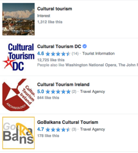a few cultural tourism destinations
