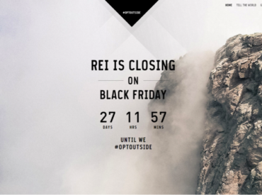 REI Stays True to Their Brand Values with New #OptOutside Black Friday Campaign