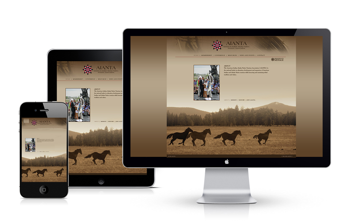 aianta horses tablet desktop mobile